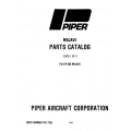 Piper Mojave Parts Catalog PA-31P-350 Part # 761-776